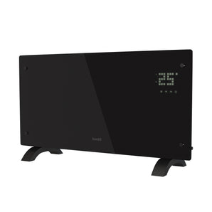 Hombli Smart Convection Heater - 2000W Black Glass