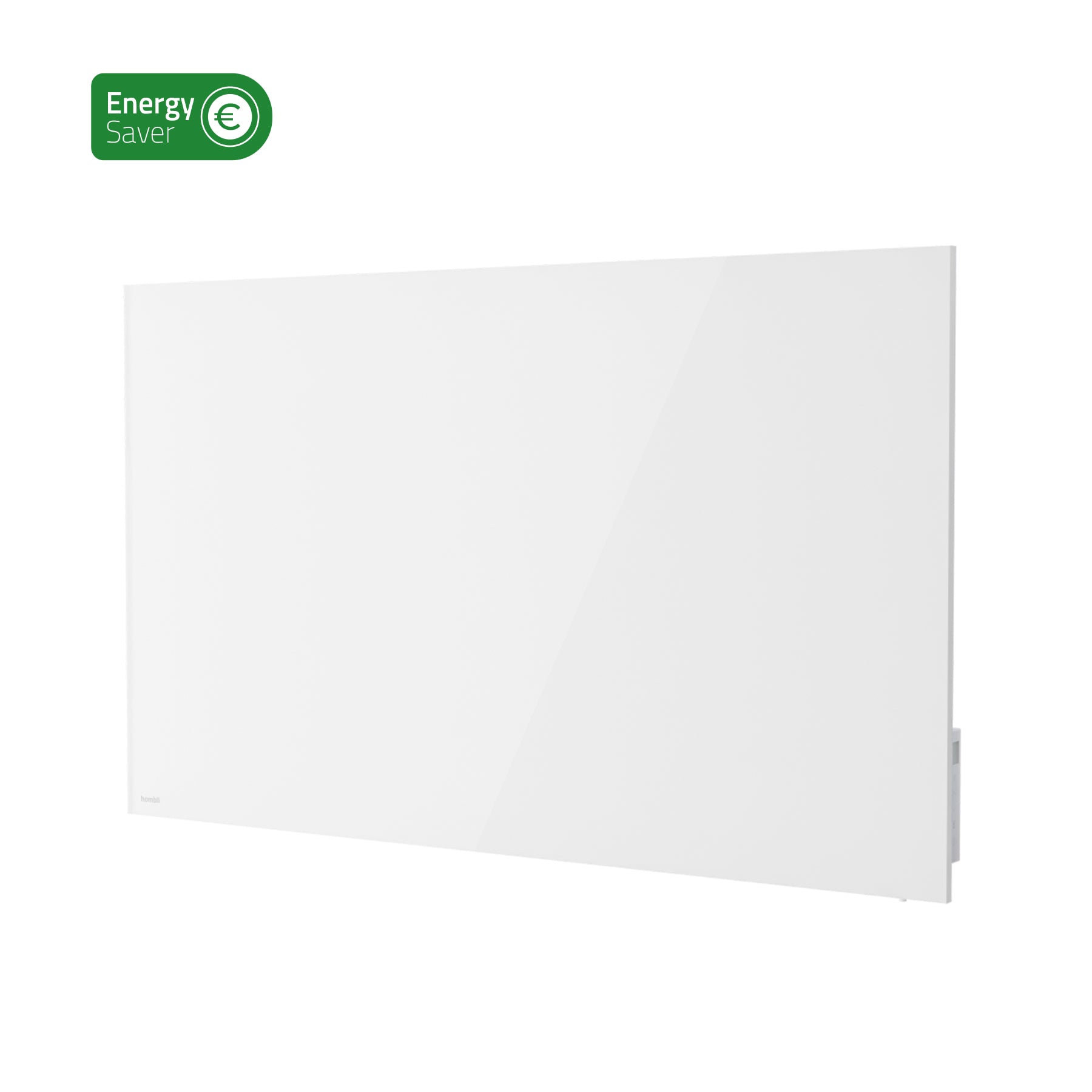 Hombli Smart Infrared Heatpanel 600w - White Glass