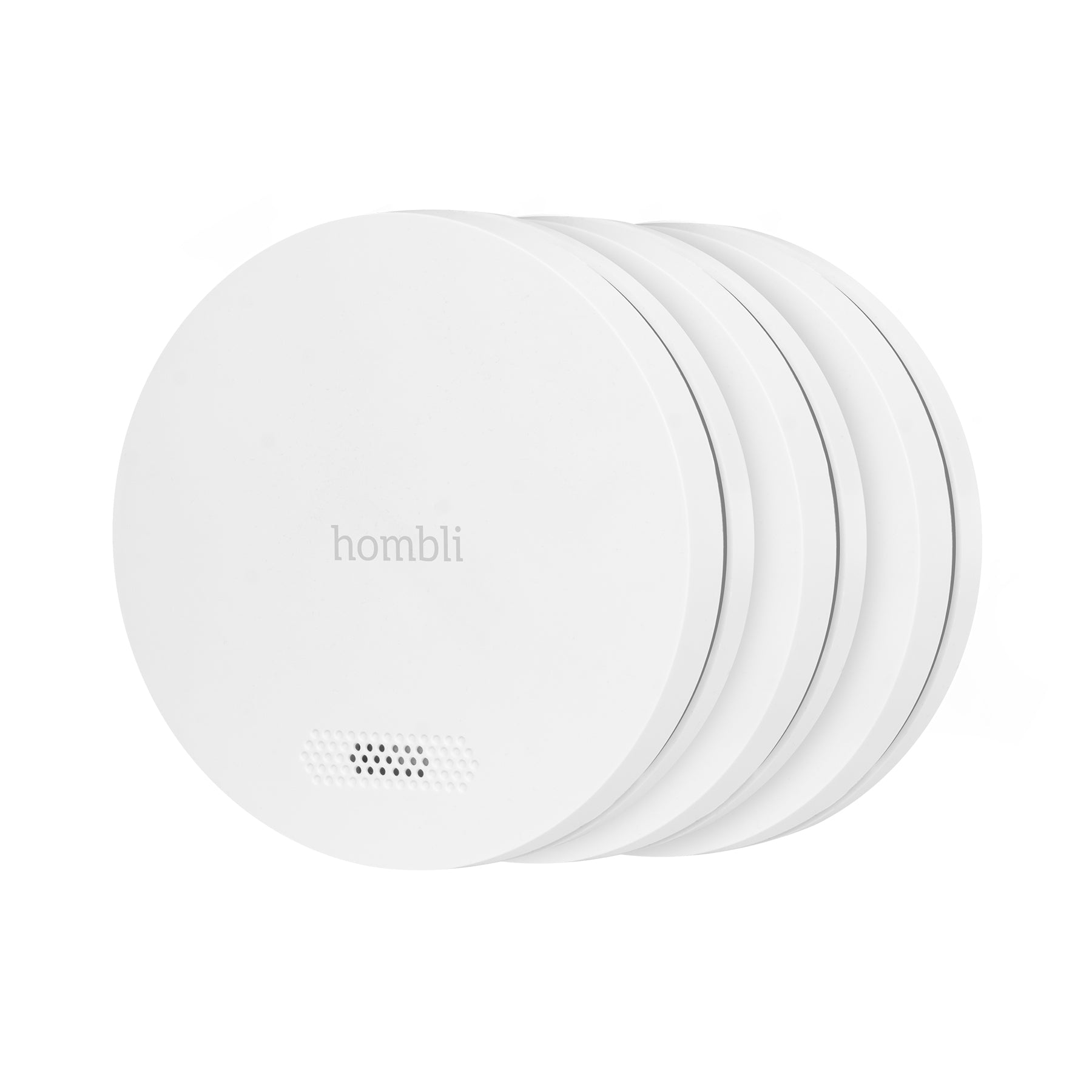 Hombli Smoke Detector 2+1 Bundle - White