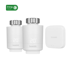 Hombli Smart BT Radiator Thermostat Starter kit 2 + Bridge