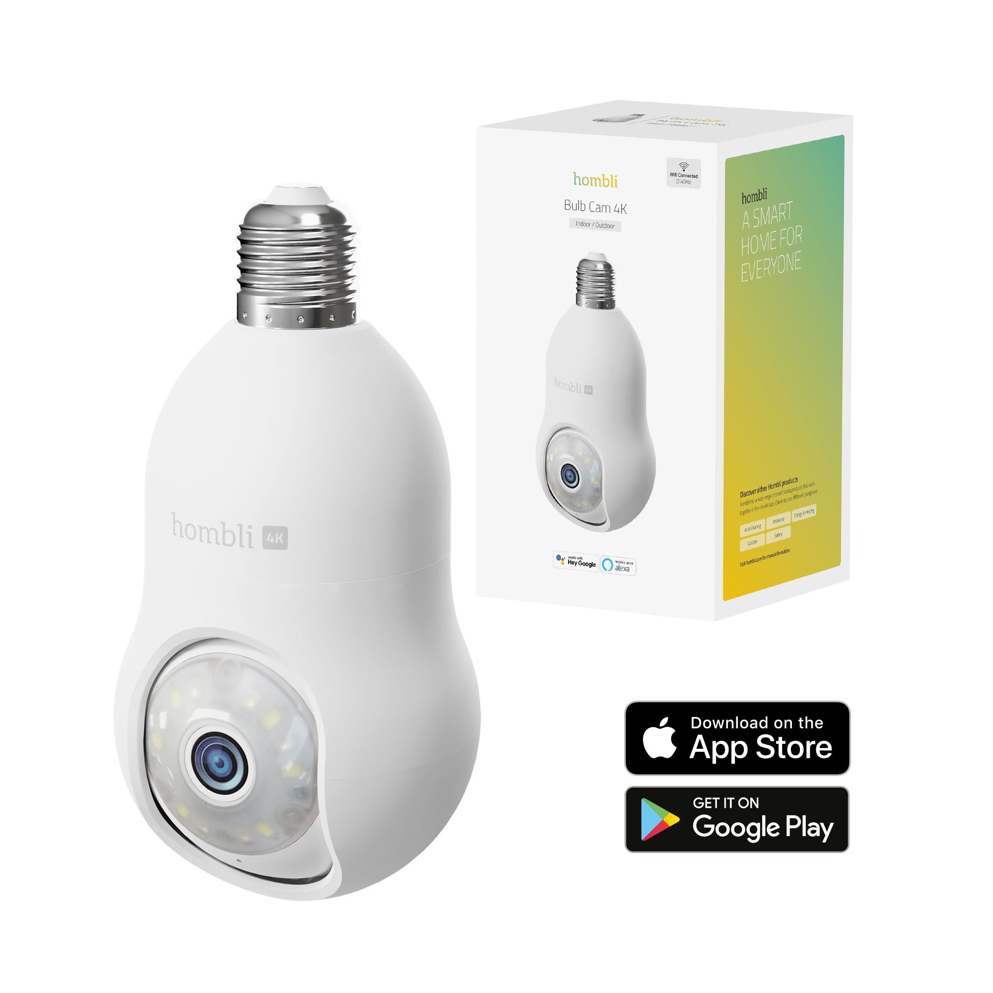 Hombli Bulb Cam 4K