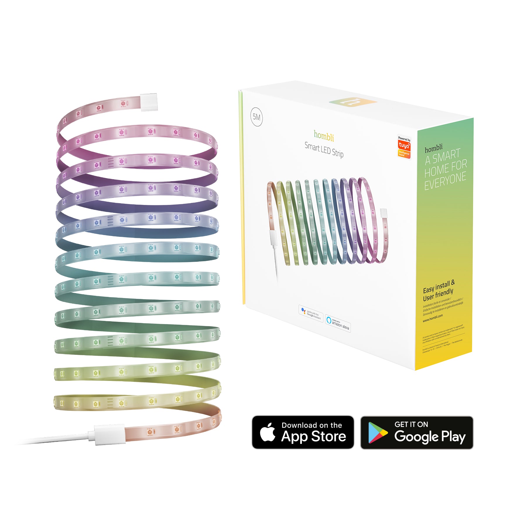 Hombli Smart LED strip - RGB - 5 meter