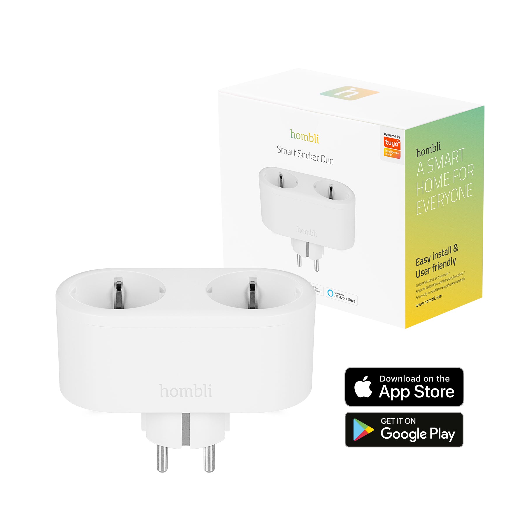 Hombli Smart Socket Duo EU