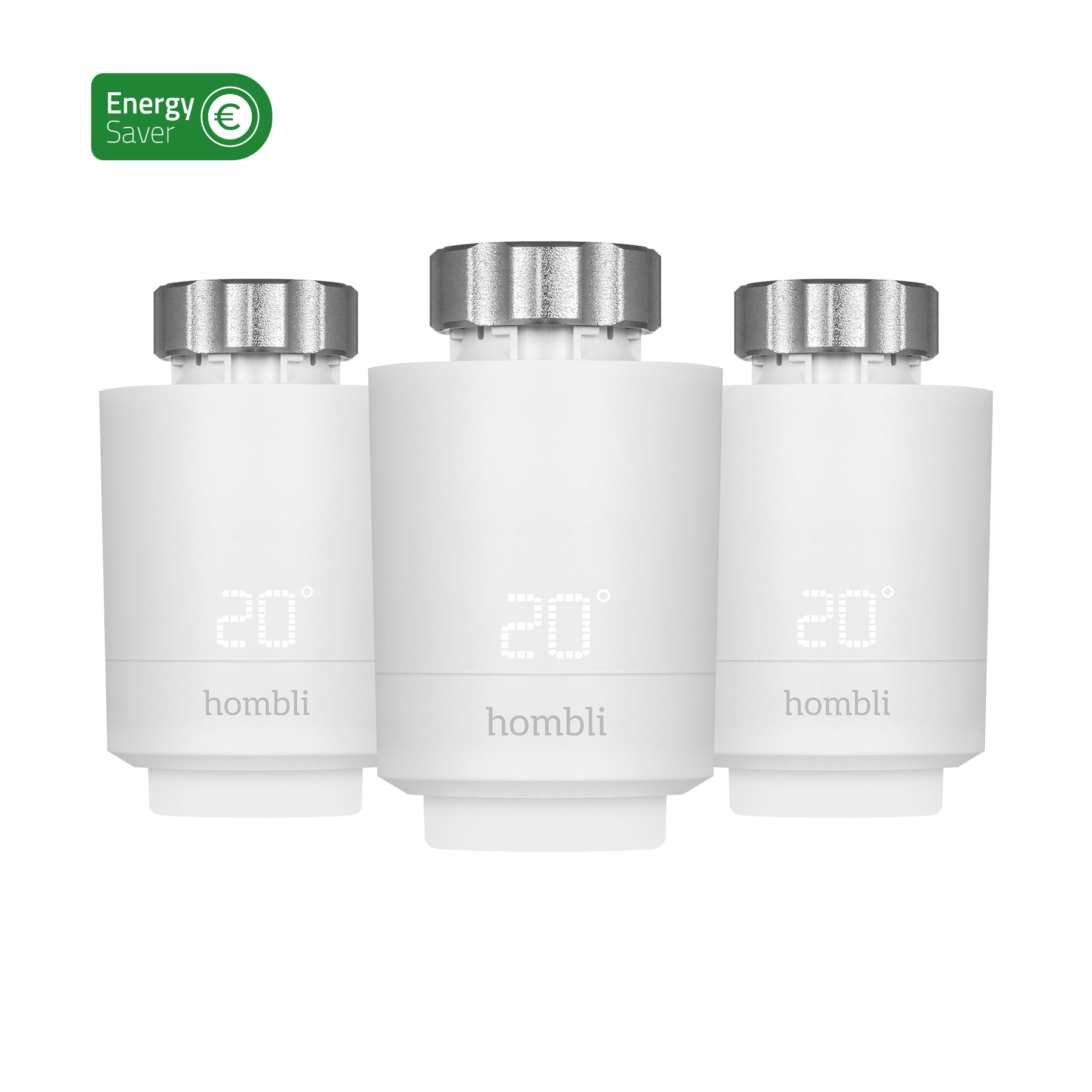 Hombli Smart BT Radiator Thermostat Expansion pack 2 + 1